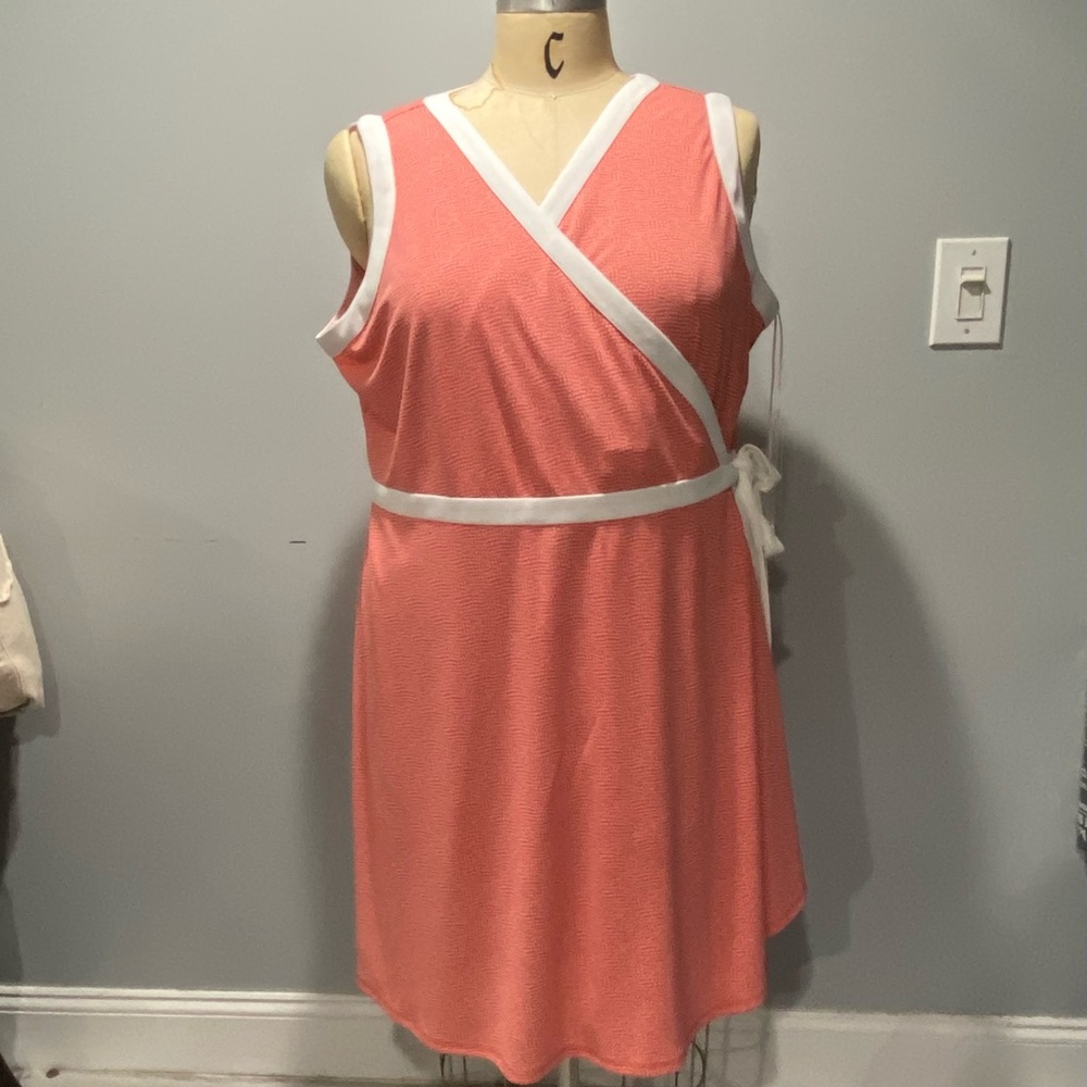 Tommy Hilfiger plus size 24 dress ST. TROPEZ POLISHED wrap dress